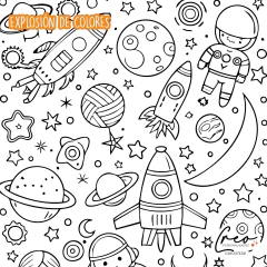 Lona espacio 02 - comprar online