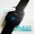 Smartwatch Pulse Wearzone com tela mostrando a interface da Alexa integrada e pulseira preta