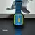 Imagem do Smartwatch N10 Slim 45mm com tela AMOLED 2.01”, mostrando o relógio com pulseira azul e tela de jogos