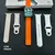 Imagem do Smartwatch N10 Slim 45mm com tela AMOLED 2.01”, mostrando a face do relógio e pulseiras intercambiáveis nas cores branca e bege
