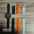 Smartwatch N10 Ultra preto com tela de 2,01 polegadas mostrando as quatro pulseiras que o acompanham