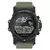 Smartwatch Thunder Wearzone com GPS integrado, visor digital e pulseira verde.