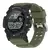 Smartwatch Thunder Wearzone com GPS integrado e visor digital, faixa verde e detalhes em preto.
