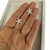 Aros estrellas con micropave y un cubic. Plata 925.