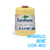 Barbante EuroRoma Colorido Nº06 com 600 gramas Cor Amarelo Bebê