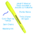 Caneta Marca Texto Masterprint Kit c/ 03 Unidades - comprar online