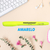 Caneta Marca Texto Masterprint MP612 Cor Amarela na internet