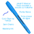 Caneta Marca Texto Masterprint MP612 Cor Azul - comprar online