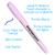 Caneta Marca Texto Masterprint MP612 Cor Lilás Pastel - comprar online