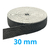 Elástico Preto 30mm Makro Central Rolo com 25 Metros - comprar online