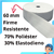 Elástico Branco 60mm Makro Central Rolo com 25 Metros - comprar online