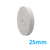 Elástico Zanotti Savana Nº25 (24mm) Branco Rolo c/ 25 mts