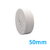 Elástico Zanotti Savana Nº50 (49mm) Branco Rolo c/ 25 mts