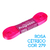 Fita de Cetim Progresso Nº 01 Peça 10 mt Rosa Cítrico (279)