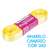 Fita de Cetim Progresso Nº 03 Peça 10 mt Amarelo Canário (242)