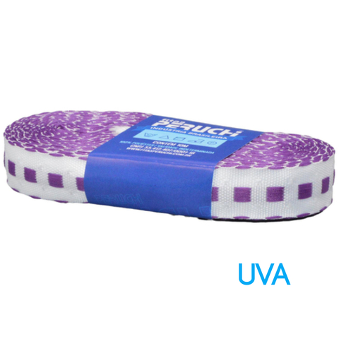 Galão Passa Fita Falso 16mm Peça com 10 Metros Uva