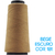 Linha P/ Costura Reta 120 Kron Cone 1500mts Bege Escuro (181)