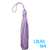 Pingente de Seda Tassel Lilás Pct. c/ 10 Unid.