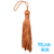 Pingente de Seda Tassel Telha Pct. c/ 10 Unid.