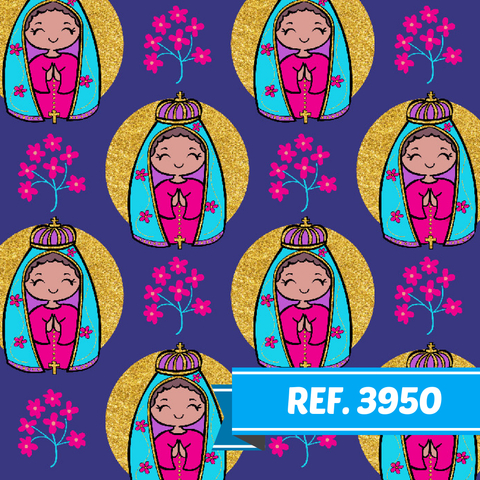 Tecido Tricoline 100% Algodão Estampado 50 Centímetros - Ref. 3950