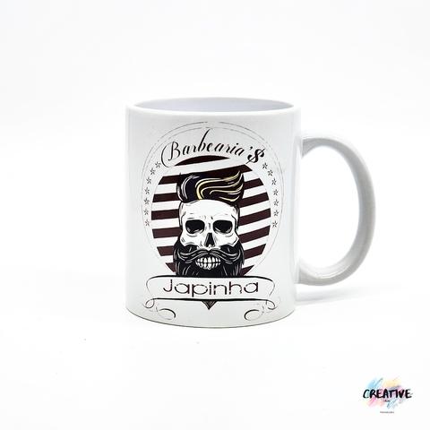 Caneca de Procelana Branca Personalizada - comprar online