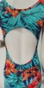 Macaquinho floral sport verde - Outfit Lover