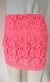 Saia bordada curta rosa - Outfit Lover
