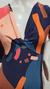 Vestido floral curto multicores - loja online