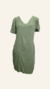Vestido curto verde