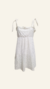 Vestido curto laise branco - comprar online