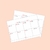 Planner Semanal A6 Personalizado