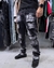 Pantalón Flare Manchado Cargo - comprar online