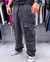 Pantalón Cargo Baggy Negro