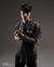 T-Shirt Oversize Street Black AcidWash