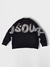 Sweater Black Letter - comprar online
