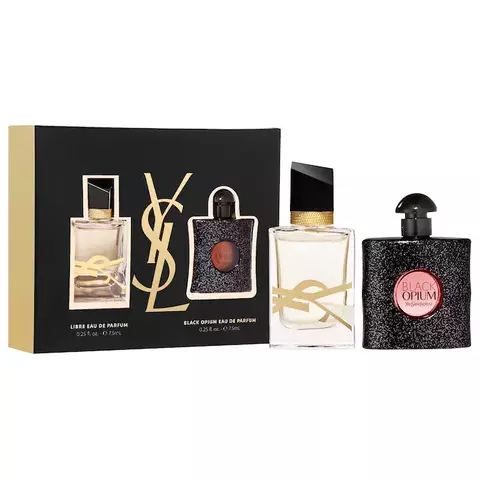 PRE ORDEN • Yves Saint Laurent- Mini Black Opium & Libre Eau de Parfum Set
