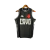 Camisa regata preta do Vasco da Gama, com detalhes em branco e vermelho, modelo Kappa para torcedores masculinos.