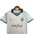 Camisa infantil branca do Palmeiras II 24/25 da Puma, com detalhes em verde e logotipo em destaque.