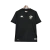 Camisa preta do Vasco da Gama III 24/25, modelo torcedor masculino da Kappa, pendurada em um cabide.