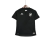 Camisa preta do Vasco da Gama III 24/25, modelo feminino, com detalhes em branco e logo do clube.