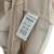 Etiqueta da Camisa Vasco da Gama III 24/25 da Kappa, mostrando informações sobre o material e estilo.