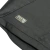 Detalhe da camisa preta do Vasco da Gama III 24/25, destacando o logo da Kappa e a textura do tecido.