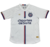 Camisa branca do Esporte Clube Bahia, modelo 24/25 para torcedores masculinos, com detalhes em azul e vermelho.
