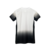 Camisa Corinthians I 24/25 feminina, vista traseira com design em degrade de branco para preto.