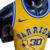 Camiseta regata amarela e azul do Golden State Warriors, modelo masculino da Nike, com estampa do número 30.
