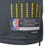 Detalhe da etiqueta da camiseta regata masculina do Golden State Warriors, destacando o logo da NBA e informações de especificação da Nike.