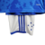 Kit infantil Cruzeiro I 24/25 da Adidas, composto por camiseta azul com estrelas e calça branca com detalhes em azul.