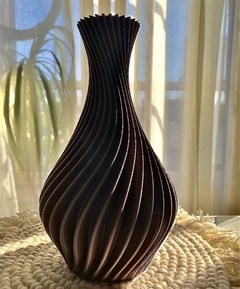 Florero espiral 3D - comprar online