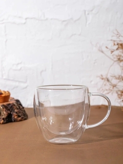 Taza doble vidrio 140ml