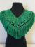 Fichu linha neonê verde bandeira acetinado - comprar online